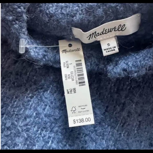 Madewell Wool Sweater, S - Picture 4 of 4